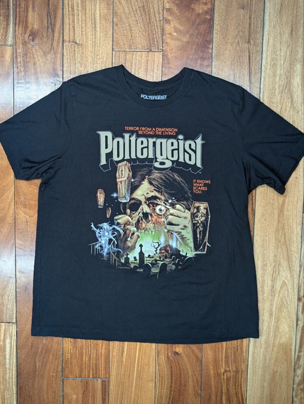Poltergeist Movie Retro T-shirt (L)